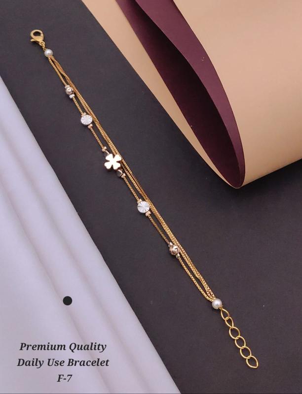 Premium quality daily use bracelet F 7 Kolkata artificial jewellery market